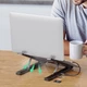 Підставка для ноутбука Ugreen CM359 80551 X-Kit HUB Type C-2xUSB 3.2 Gen1/HDMI 4K /SD/TF чорна - зображення 10