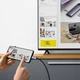 Кабель Type-C на HDMI Baseus High Definition Series Graphene (1м, 60Hz, підтримує 4K, HD висновок, нейлонова обплетення) - Чорний - зображення 7