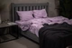 Комплект постельного белья Satin Stripe Lavender 100% хлопок 220х180 см 70х50 см - изображение 5