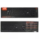 Комплект Клавиатура + Мышь Veron X30 USB Corded проводные USB, проводная, тонкая, компактная чёрный (759917) - изображение 5