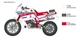 Збірна модель 1/9 мотоцикл Yamaha Ténéré 660cc Париж Дакар 1986 Italeri 4642 - зображення 4