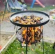 Сковорода 50 см из диска бороны + подставка для разведения огня с цельными ножками - изображение 4