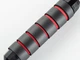 Скакалка тренировочная спортивная скоростная PowerPlay 4210 Power Weighted Jump Rope Черная (2,7m.) (OPT-4201) - изображение 2