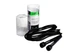Скакалка 2,8m Чорна Basic Jump Rope 4201 PowerPlay - зображення 4