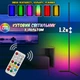 Кутовий RGB світильник на пульті керування Bohemia Stand Light 1.2м, лампа-торшер з різнобарвним світлом 220В - зображення 1