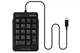 Клавіатура цифрова A4Tech FK13P (Black), чорна, USB - зображення 1
