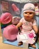 Пупс функціональний Yale Baby BL013D 8 функцій памперс горщик пляшечка тарілочка - зображення 1