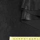Замша искусственная с лазерным напылением черная, ш.145 (20638.009) - изображение 2