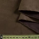 Замша искусственная коричневая темная, ш.150 (20634.016) - изображение 2