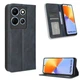 Чехол-книжка Deexe Retro Style для Infinix Note 30 - Blue - изображение 6