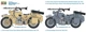 Сборная модель 1/9 мотоцикла German BMW R75 & Sidecar Italeri 7403 - изображение 10