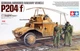 Збірна модель 1/35 автомобіль German Armoured Railway Vehicle P204 (f) Tamiya 32413 - зображення 1