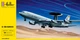 Сборная модель 1/72 самолет с радиолокационной антенной E-3B Awacs Boeing Heller 80308 - изображение 1