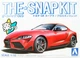Сборная модель 1/32 автомобиля The Snap Kit Toyota GR Supra - (Prominence Red) Aoshima 05885 - изображение 1