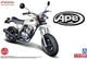 Сборная модель 1/12 мотоцикла Honda Ape 50 2006 Aoshima 05170 - изображение 1