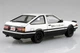 Сборная модель 1/24 автомобиль Initial D Fujiwara Takumi AE86 Trueno Specification Aoshima 05961 - изображение 6