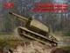 Збірна модель ICM 10.5cm leFH 16 Sf auf Geschutzwagen FCM36 f Німецька самохідна гаубиця 2 СВ 35340 - зображення 2