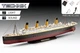 Сборная модель корабля 1:400 RMS Titanic – Technik Revell 00458 - изображение 3