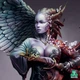 Сборная модель 1/12 фигура бюст Songs of War Fallen Angel Bust Big Child Creatives - изображение 4
