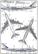 Сборная модель 1/125 реактивный самолет Boeing B-747-200 `Air France` Стартовый набор Heller 56459 - изображение 9