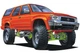 Сборная модель 1/24 автомобиль Toyota VZN 130G Hilux Surf Lift Up 1991 Aoshima 06397 - изображение 2