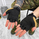 Плотные беспалые Перчатки Mechanix M-pact с защитными резиновыми накладками и вставками TrekDry койот размер - изображение 2