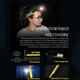 Легкий Налобный Фонарь Nitecore NU43 с датчиком приближения и 9 режимами освещения / Аккумуляторный Фонарик на - изображение 7