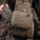 Універсальний Підсумок M-Tac Elite із системою MOLLE / Органайзер Cordura олива 19х16х6,5 см - зображення 6