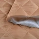 Ткань плащевая стеганая блестящая ромбы 4,5х4,5 см бежево-персиковая, ш.153 (13606.001) - изображение 4