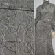 Твид серый с вышивкой из разноцветной нити с блестками, ш.150 (11740.001) - изображение 1