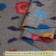 Лоден пальтовый цветы красно-сине-желтые на сером фоне, ш.155 (12717.052) - изображение 2