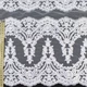 Кружево на сетке белое, двухсторонняя кайма купон (4 полосы), ш.125 (12332.001) - изображение 2