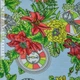 Трикотаж с вискозой бледно-голубой с цветами и компасом ш.170 (14621.003) - изображение 3