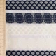 Жаккард "Organza Stickere"с органзой сине-серый в цветочный узор ш.150 (18004.001) - изображение 2