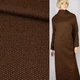 Пальтовий трикотаж Gerry Weber в'язка велика коричневий, ш.155 (18860.007) - зображення 1