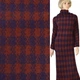 Пальтовый трикотаж Gerry Weber в клетку фиолетово-терракотовый, ш.140 (18860.009) - изображение 1
