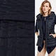 Ткань плащевая стеганая матовая GERRY WEBER, полоска 4см сине-черная ш.150 (18909.002) - изображение 1