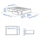Каркас ліжка з ящиками ІКЕА NORDLI 90х200 см (80372789) - зображення 6