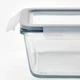 Харчовий контейнер з кришкою ІКЕА IKEA 365+ 1,0 л прозорий (s89269071) - изображение 6