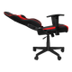 Крісло для геймерів DXRACER NEX EC/OK134/NR (чорне/червоні вставки) PU шкіра нейлонова основа - зображення 4