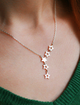 Срібне кольє з зірочками, Розмір S, 40-45 см, (АРТ. №276/s) Dadiverin Jewelry - изображение 1
