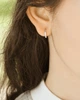 Сережки конго зі срібла 925 (АРТ. №6052) Dadiverin Jewelry - изображение 4
