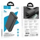 Зовнішній акумулятор Павербанк HOCO J91A Power Bank 20000mAh Black - зображення 5