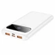 Зовнішній акумулятор Павербанк HOCO J81 10000mAh 22.5W Fast Way Fully Compatible Power Bank Швидка зарядка White - зображення 2