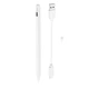 Стилус для планшета iPad / iPad Pro Hoco Smooth series magnetic rechargeable capacitive pen. White - изображение 9