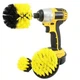Набор щеток на шуруповерт и дрель для чистки автомобиля 3 шт Yellow (SH015600) - изображение 2