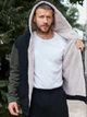 Мужской тёплый костюм Lenato "Norman" 52-54 черный - изображение 7