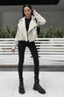 Куртка Jadone Fashion Дейт XL біла - зображення 4