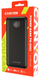 Powerbank Canyon 20000 mAh PB-2002 Czarny (CNE-CPB2002B) - obraz 4