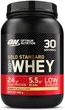 Сывороточный протеин Optimum Nutrition Gold Standard 100% Whey Французский ванильный крем 900г - изображение 1